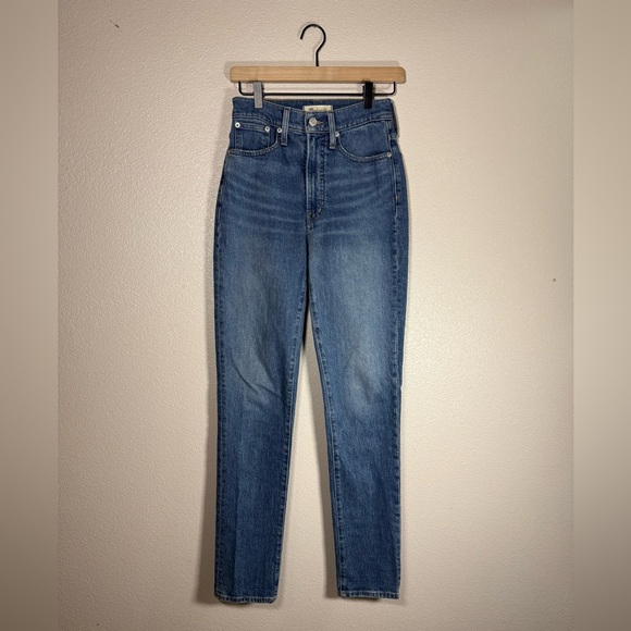 Madewell The Perfect Vintage Jean Kepler Wash High Rise 24 Tall O10 - Picture 3 of 12
